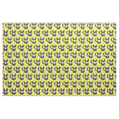 Tissu Cute Skunks Kids Jaune (Fat Quarter)