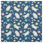 Tissu Cute Space Unicorns Fabric (Échantillon)