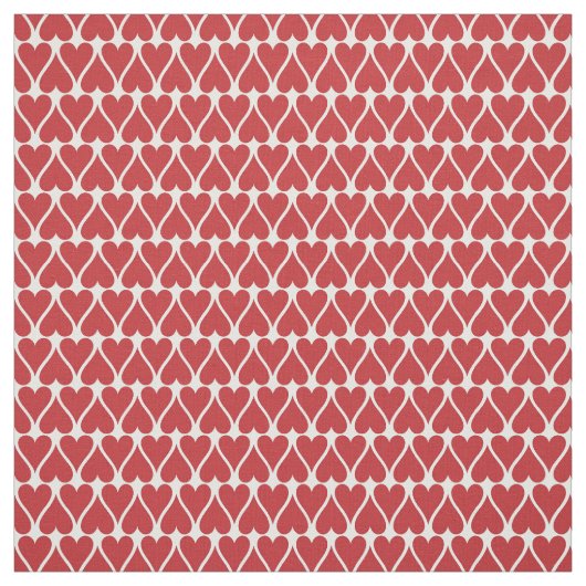 Tissu Cute Valentine's Day Hearts Motif (Échantillon)