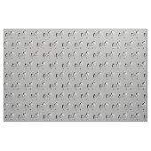 Tissu Cute Zebra bébé bébé Nursery Gris (Fat Quarter)