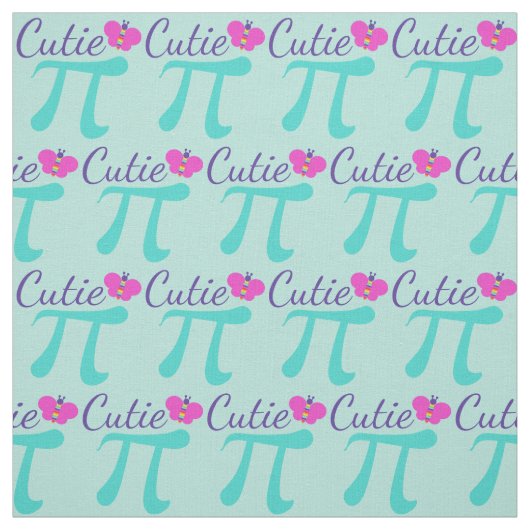 Tissu Cutie Pi Math (Échantillon)