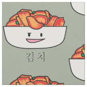 Tissu Cuvette heureuse de Kimchi Kimchee - conceptions (Fermer)