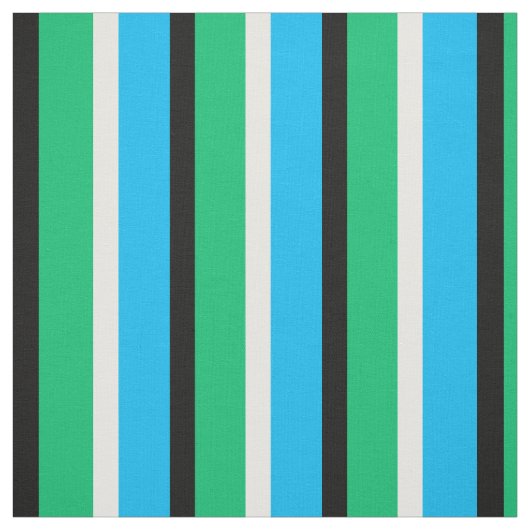 Tissu Cyan bleu vert rayures Textile (Échantillon)