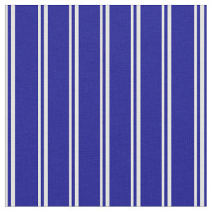 Tissu Cyan clair et bleu foncé Lignes/Motif de bandes