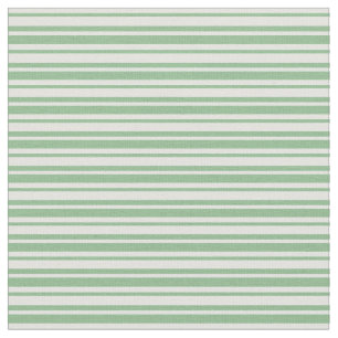 Tissu Cyan clair et mer foncée Vert lignes Motif