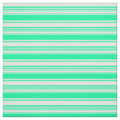 Tissu Cyan clair et Motif rayé vert (Échantillon)