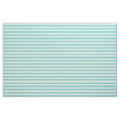 Tissu Cyan clair et vert de mer clair lignes (Fat Quarter)