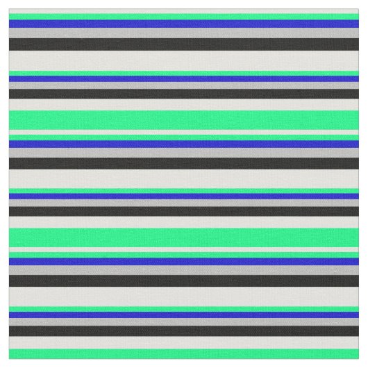 Tissu Cyan clair, vert, bleu, gris et noir (Fermer)