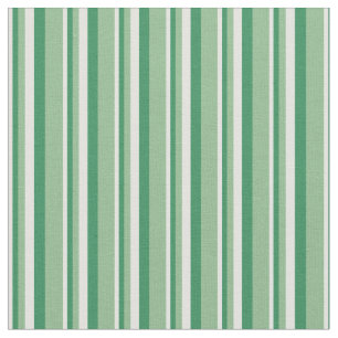 Tissu Cyan clair, Vert mer et Lignes vertes mer foncée