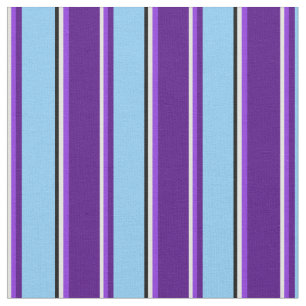 Tissu Cyan clair, violet, Indigo, Ciel clair bleu et noi