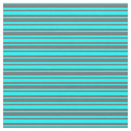 Tissu Cyan & Dim Grey Motif rayé (Fermer)