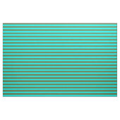 Tissu Cyan et vert foncé d'olive rayures de couleur vert (Yard)