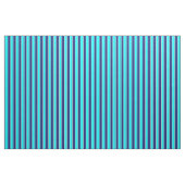 Tissu Cyan, Midnight Blue et Bisque Stripes (Yard)