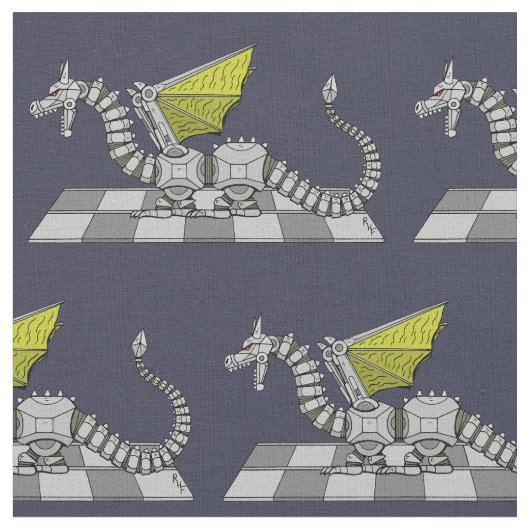 Tissu Cyberdragon (Fermer)