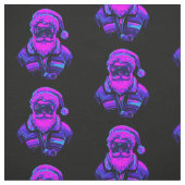 Tissu Cyberpunk Santa Claus (Échantillon)