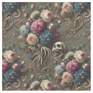 Tissu Cynique du dimanche - Carrelage classique gothique