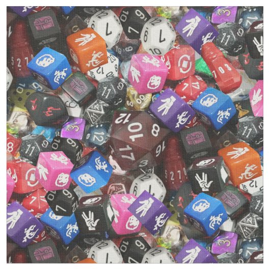tissu d20 dés (Fermer)
