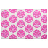 Tissu D20 Rose (Fat Quarter)