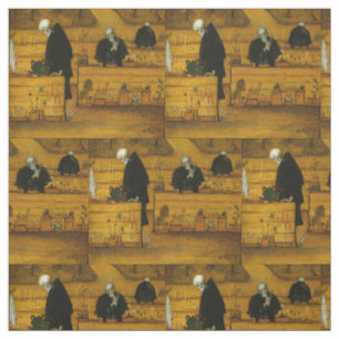 Tissu d’art du jardin de la mort de Simberg