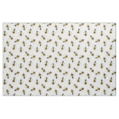 Tissu d'abeilles illustré rustique (Fat Quarter)