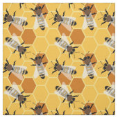 Tissu d'abeilles occupé (Échantillon)