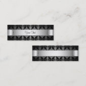 Tissu d'abrégé sur papillon de carte de visite de (Devant / Derrière)