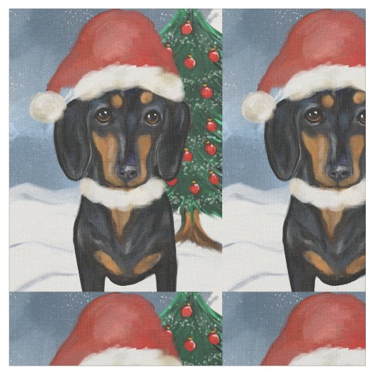 TISSU DACHSHUND  (Fermer)