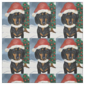 TISSU DACHSHUND  (Échantillon)