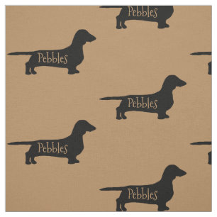 Tissu Dachshund Chien Personnalisé