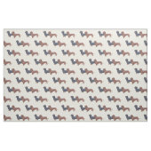 Tissu Dachshund Dog Art Fabric (Fat Quarter)