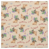 Tissu Dachshund Pirate (Échantillon)