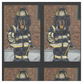 TISSU DACHSHUND POMPIER (fermé)