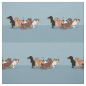 Tissu Dachshunds (Échantillon)