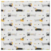 Tissu Dachshunds - Doxies (fermé)