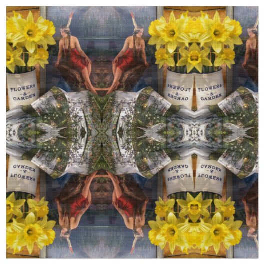 Tissu Daffodil Princess (Échantillon)