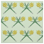 Tissu Daffodils traversés (Échantillon)