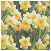 Tissu Daffodique de printemps jaune (Échantillon)