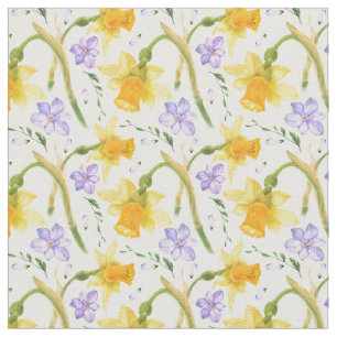Tissu Daffodiques