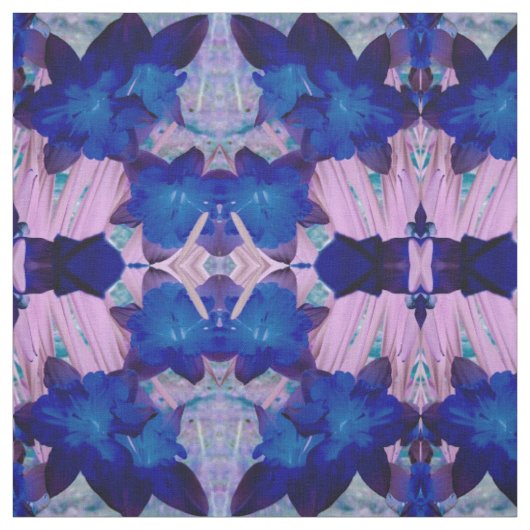 Tissu Daffodiques bleues (Échantillon)