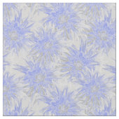 Tissu Dahlia bleu-gris. (Détail)