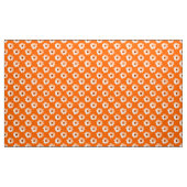 Tissu Dahlia Motif - Orange (Yard)