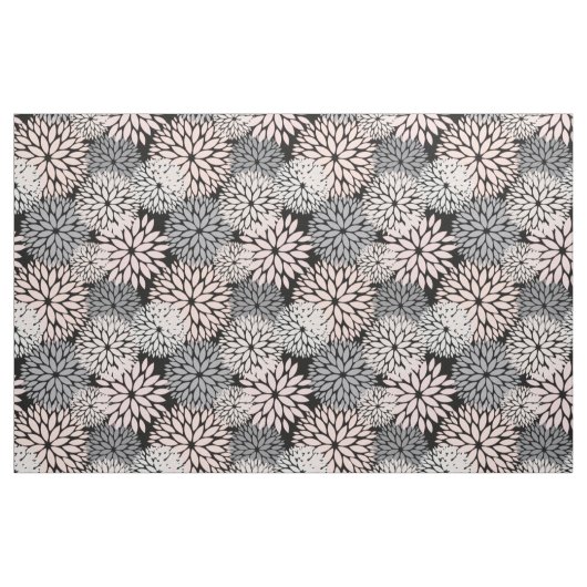 Tissu Dahlia rose gris (Fat Quarter)