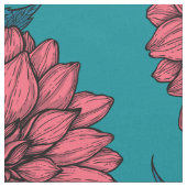 Tissu Dahlias (Fermer)