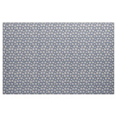 Tissu Daisies et bulles funky marine et blanc (Yard)