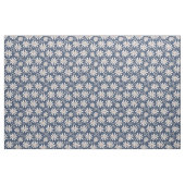 Tissu Daisies et bulles funky marine et blanc (Fat Quarter)