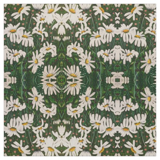 Tissu Daisy d'été (Échantillon)