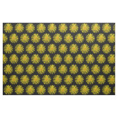 Tissu Daisy jaune (Fat Quarter)