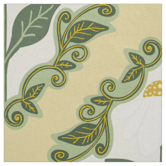 Tissu Daisy Vine vintage