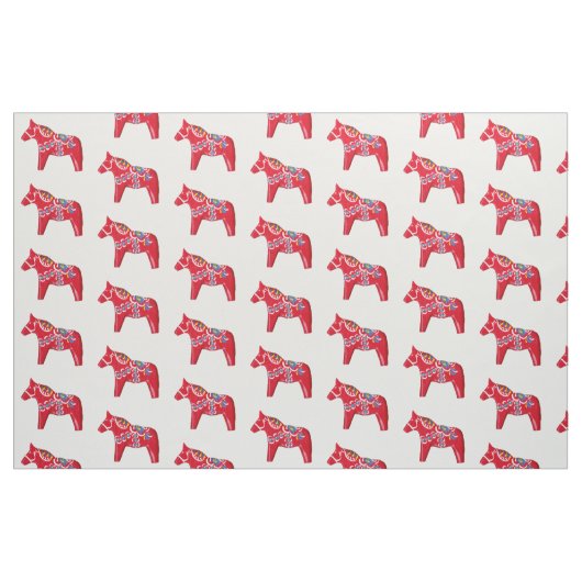 Tissu Dala Horse Fabric par Julia Morrill (Fat Quarter)