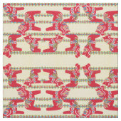 Tissu Dala Horses Fabric (Échantillon)